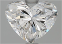 Natural Diamond 1.55 Carats, Heart with  Cut, E Color, VS2 Clarity and Certified by GIA