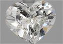 Natural Diamond 1.71 Carats, Heart with  Cut, H Color, VVS2 Clarity and Certified by GIA