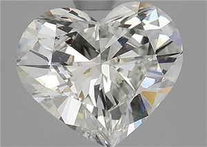 Picture of Natural Diamond 1.71 Carats, Heart with  Cut, H Color, VVS2 Clarity and Certified by GIA