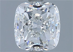 Foto Diamante Natural 1.70 quilates, Del cojín , Color H, claridad VVS2 y certificado GIA de