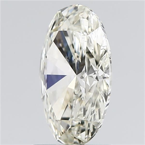 Picture of Natural Diamond 1.50 Carats, Oval with  Cut, L Color, VS2 Clarity and Certified by GIA