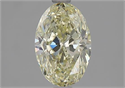 Natural Diamond 1.35 Carats, Oval with  Cut, M Color, VVS1 Clarity and Certified by GIA