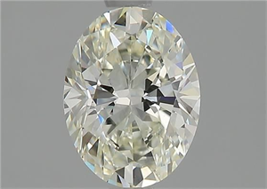 Picture of Natural Diamond 1.09 Carats, Oval with  Cut, K Color, IF Clarity and Certified by GIA