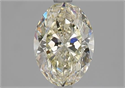 Natural Diamond 1.50 Carats, Oval with  Cut, M Color, VS2 Clarity and Certified by GIA