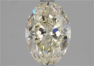 Picture of Natural Diamond 1.50 Carats, Oval with  Cut, M Color, VS2 Clarity and Certified by GIA