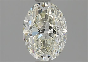 Foto Diamante Natural 1.06 quilates, Ovalado , Color K, claridad IF y certificado GIA de