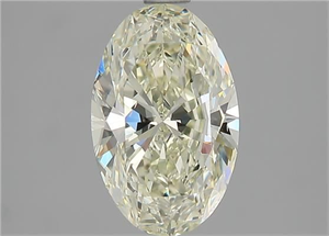 Picture of Natural Diamond 1.51 Carats, Oval with  Cut, M Color, VS1 Clarity and Certified by GIA