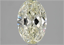 Natural Diamond 1.51 Carats, Oval with  Cut, M Color, VS2 Clarity and Certified by GIA
