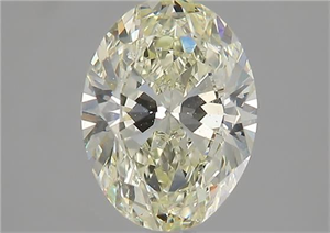 Foto Diamante Natural 1.78 quilates, Ovalado , Color M, claridad VS2 y certificado GIA de