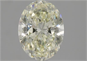 Natural Diamond 1.73 Carats, Oval with  Cut, M Color, VS2 Clarity and Certified by GIA