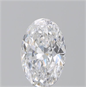 Natural Diamond 1.70 Carats, Oval with  Cut, D Color, VS1 Clarity and Certified by GIA