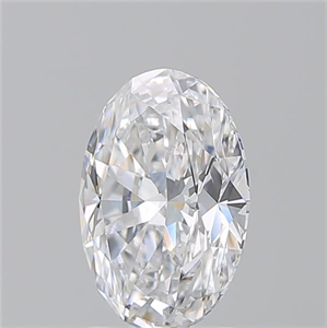 Picture of Natural Diamond 1.70 Carats, Oval with  Cut, D Color, VS1 Clarity and Certified by GIA
