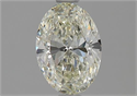 Natural Diamond 1.01 Carats, Oval with  Cut, J Color, VS1 Clarity and Certified by GIA