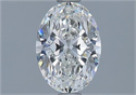 Diamante Natural 1.01 quilates, Ovalado , Color H, claridad VVS2 y certificado GIA
