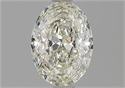 Natural Diamond 1.02 Carats, Oval with  Cut, J Color, I1 Clarity and Certified by GIA