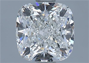 Foto Diamante Natural 1.24 quilates, Del cojín , Color G, claridad VS2 y certificado GIA de