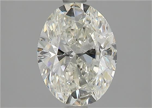 Picture of Natural Diamond 1.51 Carats, Oval with  Cut, I Color, SI2 Clarity and Certified by GIA