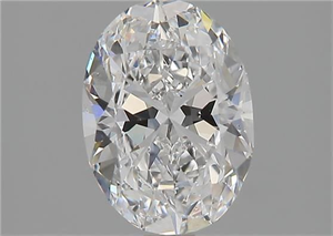 Foto Diamante Natural 1.50 quilates, Ovalado , Color D, claridad VS2 y certificado GIA de