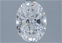 Natural Diamond 1.51 Carats, Oval with  Cut, E Color, VS1 Clarity and Certified by GIA