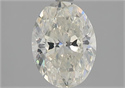 Natural Diamond 1.51 Carats, Oval with  Cut, J Color, SI2 Clarity and Certified by GIA