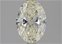 Diamante Natural 1.50 quilates, Ovalado , Color K, claridad SI2 y certificado GIA