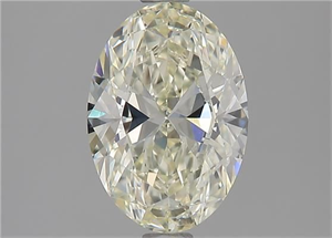 Foto Diamante Natural 1.50 quilates, Ovalado , Color K, claridad SI2 y certificado GIA de