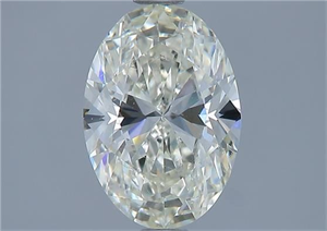 Foto Diamante Natural 1.50 quilates, Ovalado , Color K, claridad SI1 y certificado GIA de
