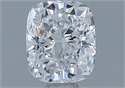 Natural Diamond 0.51 Carats, Cushion with  Cut, D Color, VVS1 Clarity and Certified by GIA