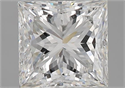 Natural Diamond 2.01 Carats, Princess with  Cut, G Color, VVS2 Clarity and Certified by GIA