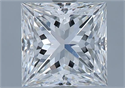 Natural Diamond 2.01 Carats, Princess with  Cut, G Color, VVS1 Clarity and Certified by GIA