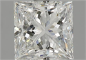 Natural Diamond 2.01 Carats, Princess with  Cut, G Color, VS1 Clarity and Certified by GIA