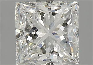 Picture of Natural Diamond 2.01 Carats, Princess with  Cut, G Color, VS1 Clarity and Certified by GIA