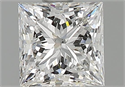 Diamante Natural 1.01 quilates, Princesa , Color F, claridad SI1 y certificado GIA