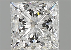 Foto Diamante Natural 1.01 quilates, Princesa , Color F, claridad SI1 y certificado GIA de