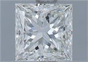 Diamante Natural 1.09 quilates, Princesa , Color I, claridad VVS1 y certificado GIA