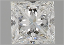 Natural Diamond 1.03 Carats, Princess with  Cut, G Color, SI1 Clarity and Certified by GIA