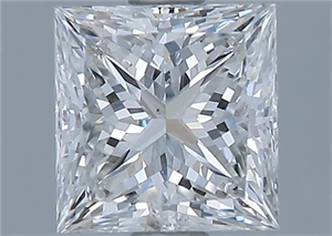 Foto Diamante Natural 1.13 quilates, Princesa , Color G, claridad I1 y certificado GIA de