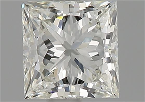 Foto Diamante Natural 1.06 quilates, Princesa , Color J, claridad VS2 y certificado GIA de
