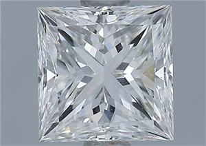 Foto Diamante Natural 1.20 quilates, Princesa , Color H, claridad VS1 y certificado GIA de