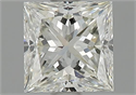 Diamante Natural 1.09 quilates, Princesa , Color J, claridad VS1 y certificado GIA