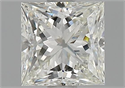Natural Diamond 1.05 Carats, Princess with  Cut, J Color, VS1 Clarity and Certified by GIA