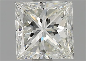 Foto Diamante Natural 1.03 quilates, Princesa , Color I, claridad VVS2 y certificado GIA de