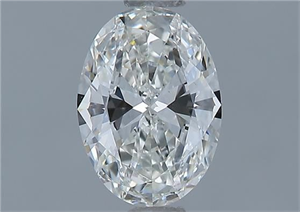 Picture of Natural Diamond 0.70 Carats, Oval with  Cut, H Color, VVS1 Clarity and Certified by GIA