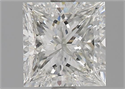 Diamante Natural 1.70 quilates, Princesa , Color H, claridad VS2 y certificado GIA