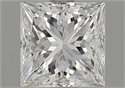 Natural Diamond 1.57 Carats, Princess with  Cut, F Color, VS2 Clarity and Certified by GIA