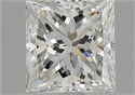 Natural Diamond 1.70 Carats, Princess with  Cut, H Color, VVS1 Clarity and Certified by GIA
