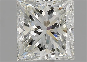 Foto Diamante Natural 1.70 quilates, Princesa , Color H, claridad VVS1 y certificado GIA de