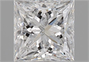 Natural Diamond 1.53 Carats, Princess with  Cut, E Color, SI2 Clarity and Certified by GIA