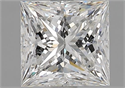 Natural Diamond 1.60 Carats, Princess with  Cut, G Color, VS2 Clarity and Certified by GIA