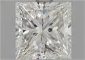 Diamante Natural 1.51 quilates, Princesa , Color H, claridad SI1 y certificado GIA